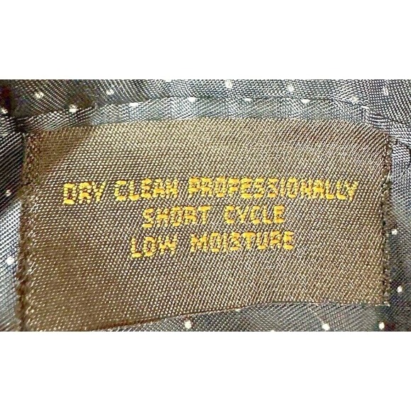 Vintage Joshua Trent Unstructured Blazer Navy 42L Gold Buttons Monogrammed USA - Picture 10 of 16